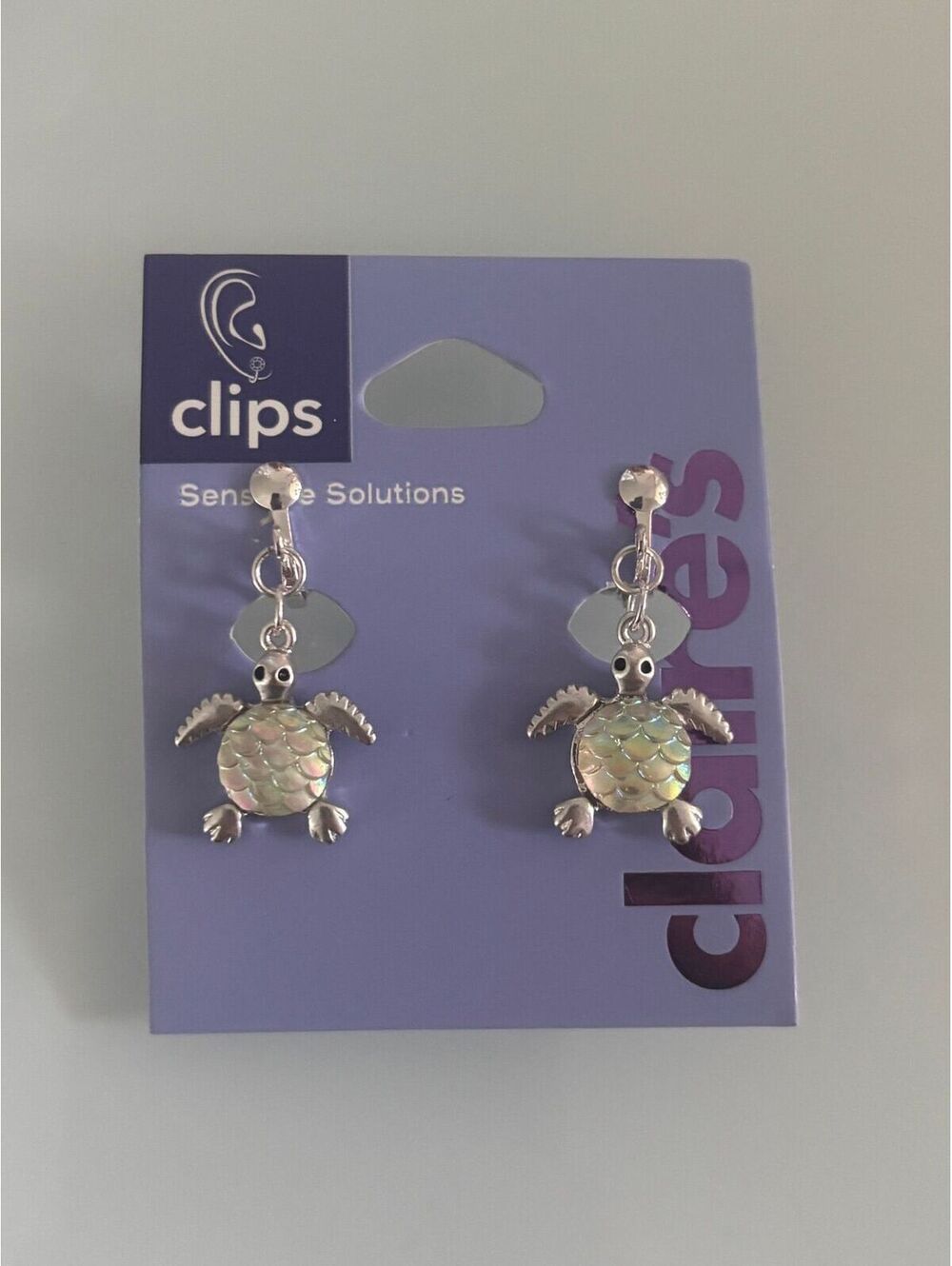 Claire’s Clip On Turtle Earrings